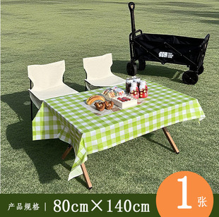 Disposable Tablecloth Camping Outdoor Rectangular Camping Table Mat Extra Thick Waterproof picnic Mat Folding Trolley Tablecloth