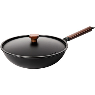 New Japanese Style Extremely Iron Pot Household Non-stick Wok Old-fashioned Wok Universal Stove Pan Frying Wok