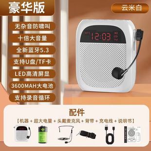 Bluetooth маленький пчела громкоговоритель учитель лекции Малый портативный мощный мини-громкоговоритель записи крика