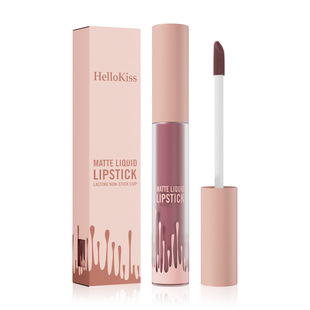 Hellokiss матовая губная глазурь с макияжем Lip gloss бархатная жидкая помада трансграничный новый продукт