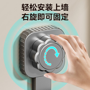 Suction-type Pot Lid Rack Wall-mounted Punch-free Kitchen Storage Rack Pot Lid Chopping Board Storage Rack Multi-layer Storage Rack