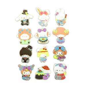 Children's Handmade DIY Made Free Plastic Painting suit Hanging Cartoon Keychain Pendant Plastic Jewelry Graffiti