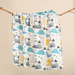 Bamboo cotton bag single newborn delivery room wrapped two layers of gauze baby summer blanket baby special wholesale towel