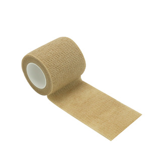 Factory wholesale self-adhesive bandage non-woven finger protection sports elastic pet high elastic bandage in stock straight hair