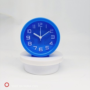 Factory wholesale cute color series three-dimensional character alarm clock student children alarm clock