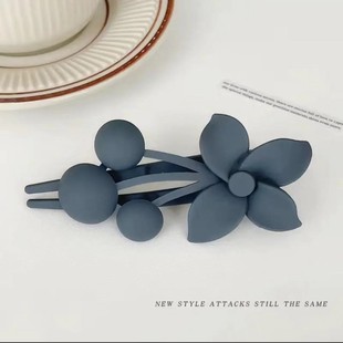 New high sense hairpin grab clip women's flower clip