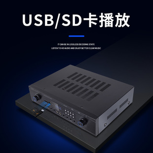 5,1-канальная 800W мощный Bluetooth-усилитель домашнего баса без оригинального звука HIFI усилитель мощности