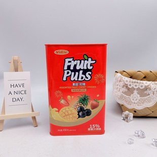 Good poem edge 458g fruit super soft sugar Swiss sugar iron boxed holiday companion gift leisure snacks wholesale