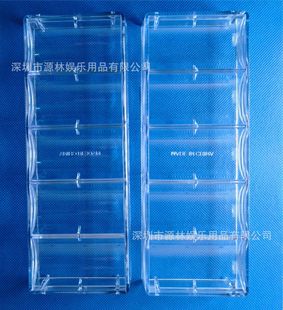 Factory direct sales chip box acrylic chip box rack transparent chip box plastic chip box chip rack wholesale