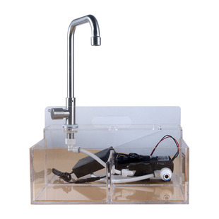 Water purifier demonstration machine water purification faucet electric heating water test transparent box display outdoor ultrafiltration live broadcast demonstration pump