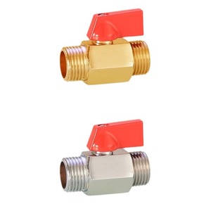 Copper ball valve thickened brass inner wire internal and external threaded connection tap water switch wire mouth water valve