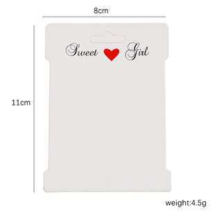 Bronzing diamond card series creative girl gift small fresh color printing blessing card wholesale