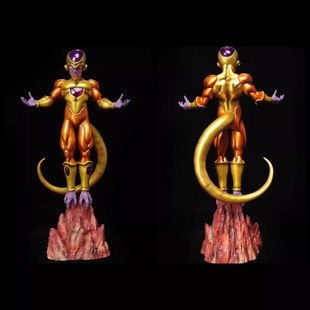 Super Saiyans Temple Gold Felisa villain Resonance Standing Posture Model Ornaments Boxed Handset