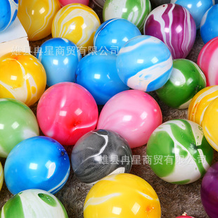 O brand manufacturers 10 inch 2.2g agate balloon thickened round colorful balloon birthday party wedding decoration balloon