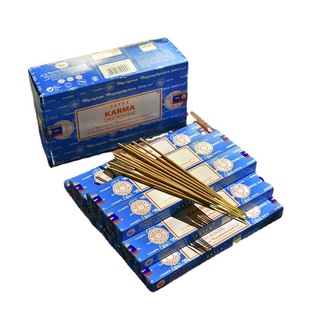 Sai Baba India Nagchampa truth SATYA sandalwood incense incense line incense bamboo incense small boxed variety