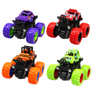 Children's inertia four-wheel drive toy car boys stunt off-road vehicle boys and children toy stalls wholesale