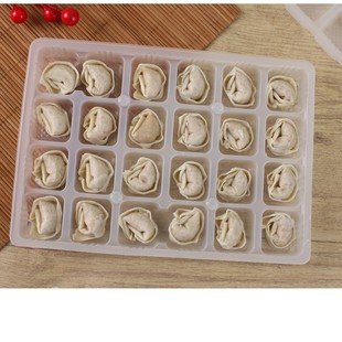 Wonton disposable 24 grid packing box disposable wonton storage box plastic breakfast box take-out packing box