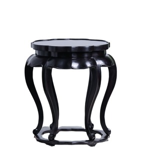 Redwood Purple Sandalwood Wooden Ming Style Simple Work File Oval Flower Cliff Bonsai Vase Ornaments Solid Wood Bracket