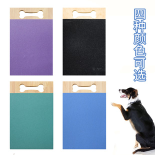 Spot wooden dog nail scraper wooden double-sided dog grab board dog nail file scraper dog toy grab board