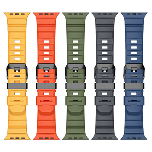 For iwatch apple watch trail fluorine rubber strap ultra apple strap 49MM S10 generation boxed