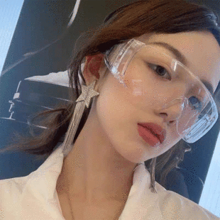 Labor protection protective glasses reinforced lens blinds protective glasses anti-impact goggles splash-proof windproof sand glasses