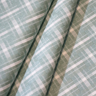 TR suit suit Plaid surface spring/summer dress half skirt plaid fabric fashion casual shirt fabric