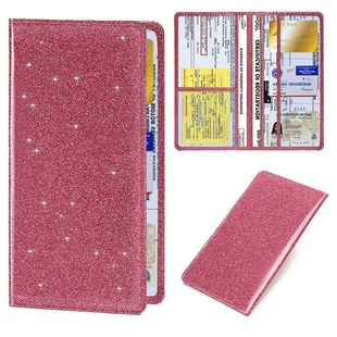 Car Insurance Policy Protective Cover Car Registration Certificate Insurance Policy Leather Cover PU Leather Card Bag Shiny Card Bag