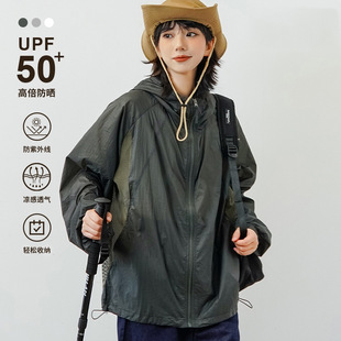 Outdoor Tooling Sun Protection Clothing Men's and Women's Summer New Thin Breathable Mesh Sun Protection Clothing Design UV Protection Jacket
