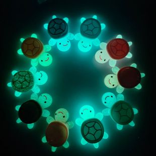 Color luminous little turtle trembles explosions net red turtle touch toy ornaments turtle animal blind bag wholesale