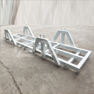 Bar Stacking Rack Hardware Building Materials Metal Rack Extra Long 6m Material Rack Aluminum Stacking Rack Longyi Price Real