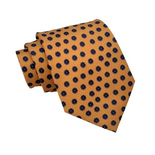 New Printed Tie Trendy Men's Fortress Business Casual Fashion Flower Hong Kong Style Floral Tie Hand Tie 9CM Wide