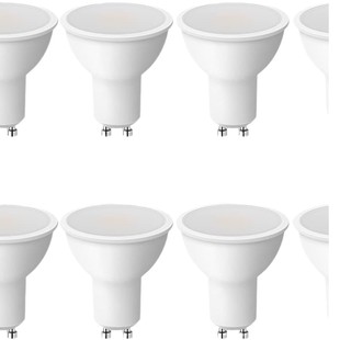 Светодиодный штырь прожектор MR16 пластиковый пакет алюминиевый GU10 Light Cup Имитация COB ультра-яркий энергосберегающий трековый свет небесный светильник встроенный