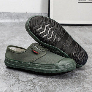3537 Authentic Jiefang Shoes Men's Summer Low-top Flat Yellow Sneakers Wear-resistant Construction Site Shoes Construction Rubber Shoes Labor Shoes