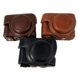 Suitable for Sony ZV-1 camera bag ZV1 leather case camera protective case ZV1 camera leather case