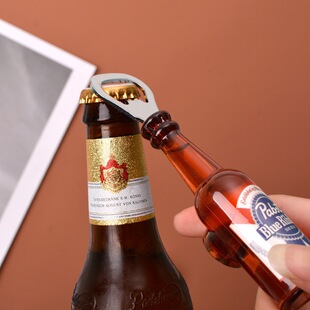 Refrigerator Sticker Bottle Opener Customized Multifunctional Creative Magnet Bottle Opener Household Wine Starter Beer Bottle in stock