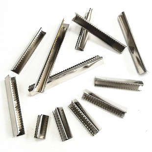7mm wide webbing metal tail clip 14-60mm long multi-tooth lock edge clip luggage clothing hardware accessories