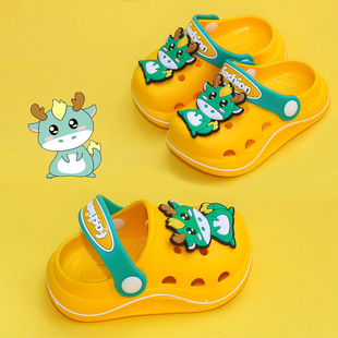 Summer non-slip children boys and girls slippers girls summer sandals baby baby hole shoes wholesale children