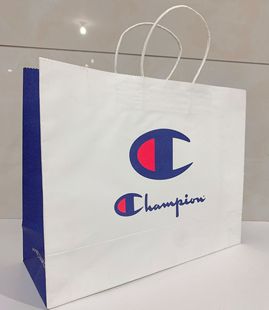 Kraft Paper Paper Rope Tote Bag Fashion Hand Rope Clothing Bag