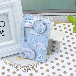 Inspirational book bag hook student table hanging bag artifact can move freely stainless steel hook punch-free two yuan shop