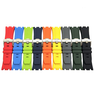 For AP Royal Oak Silicone Strap Offshore Series 15710 15703 Rubber 28mm Strap