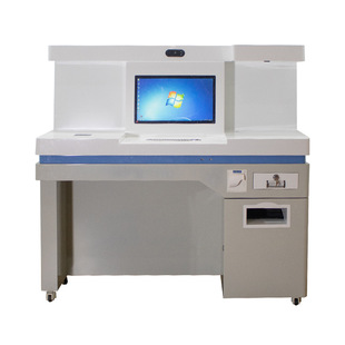 Intelligent government service workbench bank social security convenience hall operation desk multi-function self-service terminal all-in-one machine
