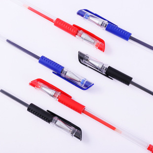European standard black gel pen 0.5mm sign pen plastic water pen bullet red blue carbon pen wholesale
