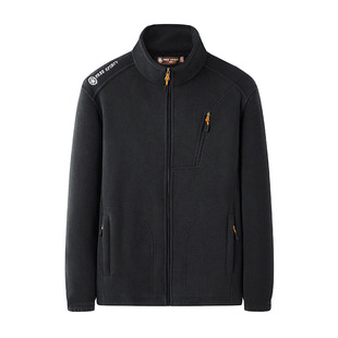 Export to Norway functional outdoor fleece jacket cold-proof large size autumn and winter warm polar fleece fleece jacket trendy
