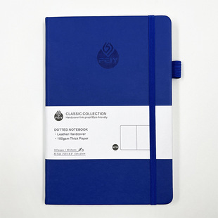 Point Printing Notebook Cross-border A5 Strap Business Office Notebook High Value Student Handbook Notebook in stock
