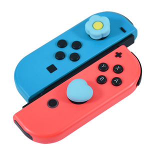 Подходит для Switch Цветочный колпачок-качалка NS/Lite колпачок-колпак Joycon ручка силиконовая колпачок