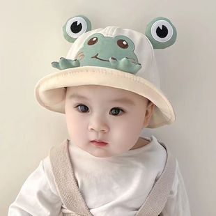 Baby sun hat summer sun hat for boys and girls baby super cute breathable sunshade fisherman hat cute tide