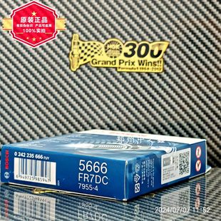 Genuine Bosch FR7DC nickel alloy spark plug 0242235666 new packaging 4 Pack Spark Plug