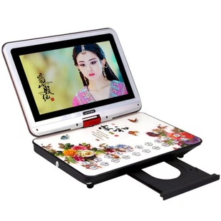 Jin Zheng 1010 Flip EVD Full Format Mobile DVD Plug-in USB Disc Reader