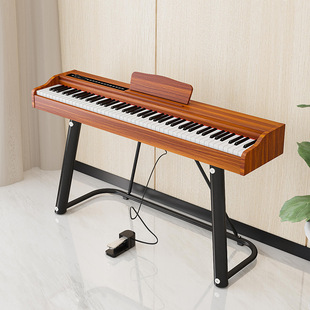 Factory Wholesale Portable Piano 88 Key Hammer Electric Piano Adult Home Test Beginner Digital Wooden Piano