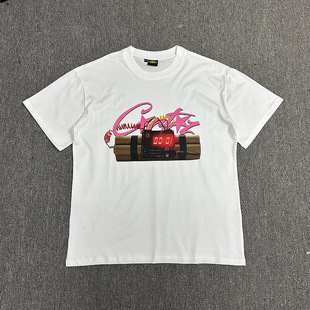 Cross-border foreign trade for corteiz Alcatraz series T-shirt short-sleeved letter Logo printed round neck short-sleeved T-shirt